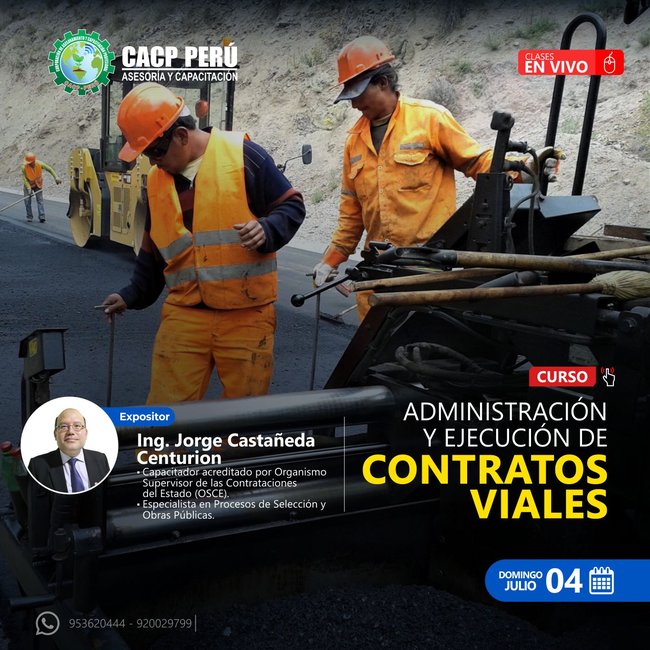 Administración Y Ejecución De Contratos Viales. 2021 - 2