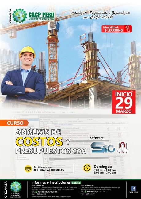 Análisis De Costos Y Presupuestos Con S10(V.2005). 2019 - 2- Huancayo- Virtual