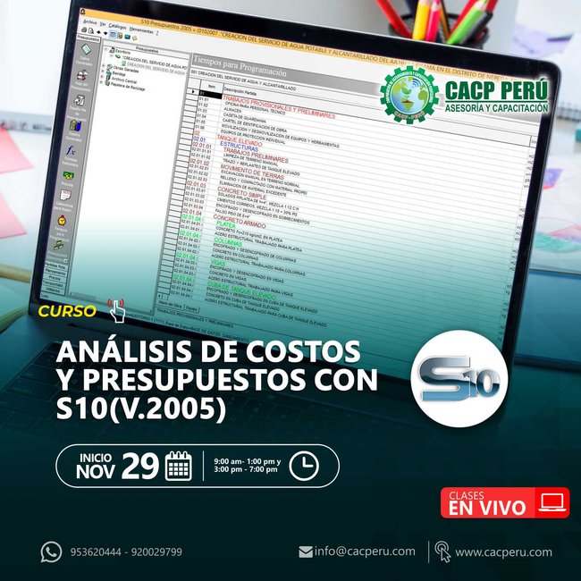 Análisis De Costos Y Presupuestos Con S10(V.2005). 2020 - 3