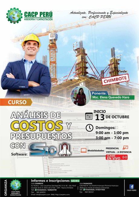 Análisis De Costos Y Presupuestos Con Software S.10 (V.2005). 2019 - 1.