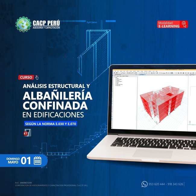 Análisis Estructural Y Albañilería Confinada En Edificaciones Según La Norma E.030 Y E.070. 2022 - 1 - E-Learning