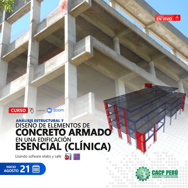 Análisis Estructural Y Diseño De Elementos De Concreto Armado En Una Edificación Escencial (Clínica). 2021 - 2