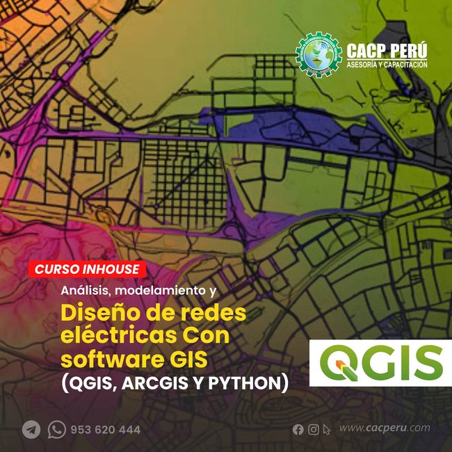Análisis, modelamiento y diseño de redes eléctricas con software GIS (QGIS, ARCGIS Y PYTHON). 2025-2 - ELECTRO UCAYALI S.A.