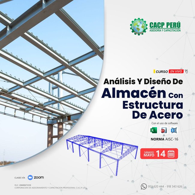 Análisis Y Diseño De Almacén Con Estructura De Acero. 2022 - 1