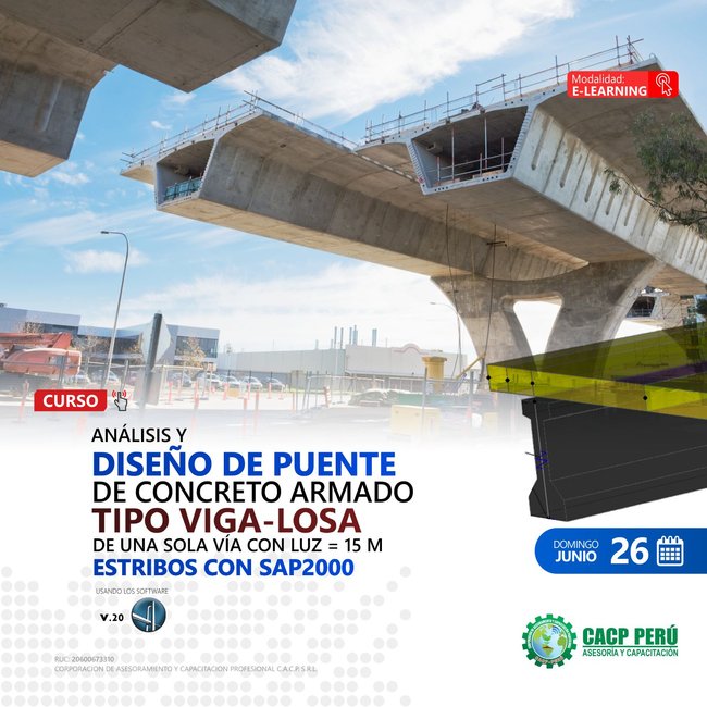Análisis Y Diseño De Puente De Concreto Armado Tipo Viga-Losa De Una Sola Vía Con Luz = 15 M. 2022 - 1 - E-Learning