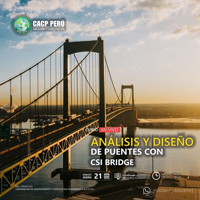 Análisis Y Diseño De Puentes Con Csi Bridge. 2022 - 2