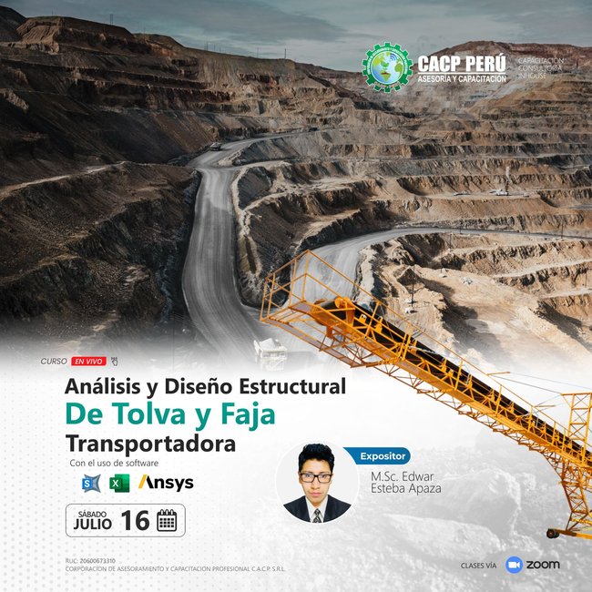 Análisis Y Diseño Estructural De Tolva Y Faja Transportadora. 2022 - 1