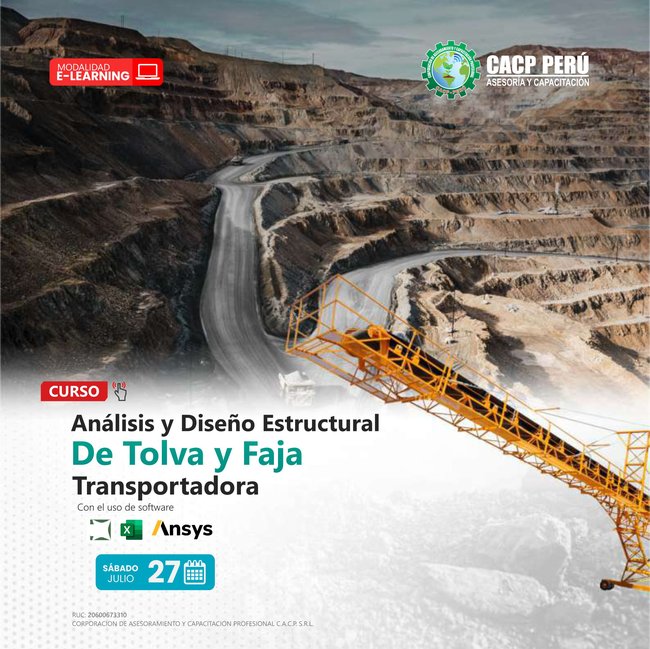 Análisis Y Diseño Estructural De Tolva Y Faja Transportadora 2024 - 1 E-Learning
