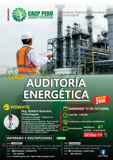 Auditoría Energética. Chimbote - 2019 - 2