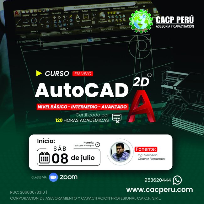 Autocad 2D 2024 Nivel Basico - Intermedio - Avanzado 2023 - 1