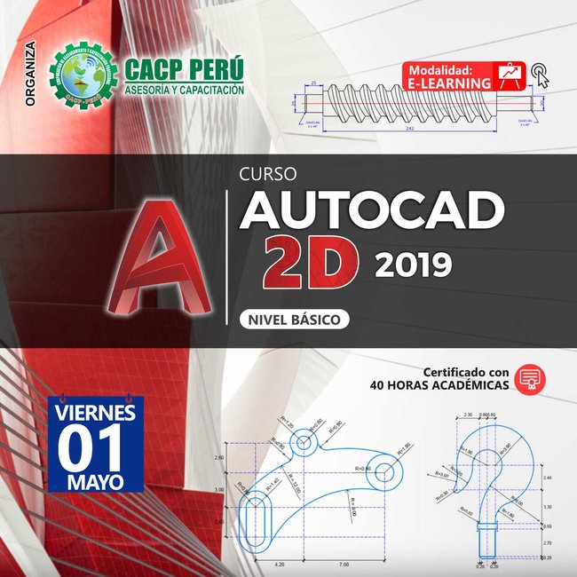 Autocad 2D 2019 Nivel Básico - 2020 - 1 - Virtual