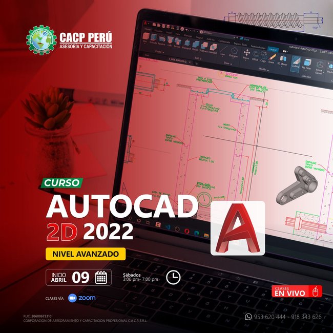 Autocad 2D 2022 - Nivel Avanzado. 2022 - 1