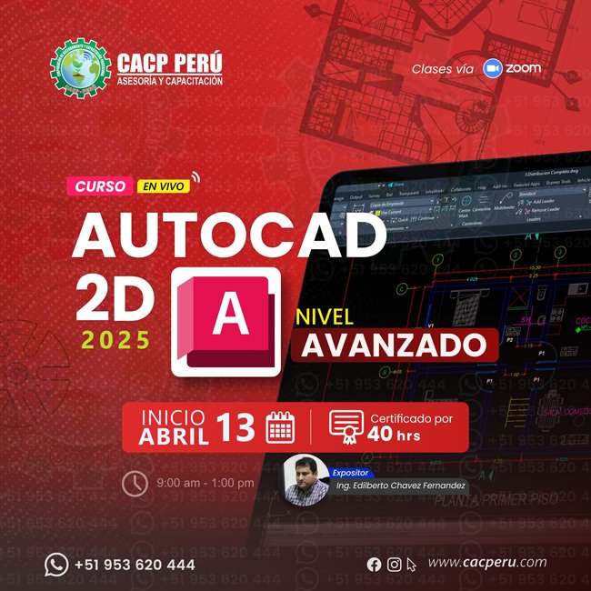 Autocad 2D 2025 - Nivel Avanzado. 2025 - 1