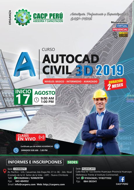 Autocad Civil 3D 2019 - 2019 - 1 Chimbote