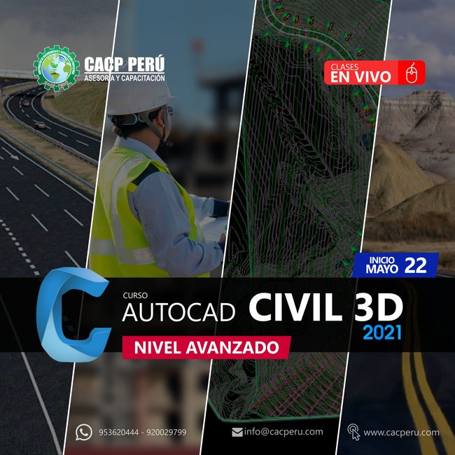 Autocad Civil 3D 2021 - Nivel Avanzado. 2021 - 1
