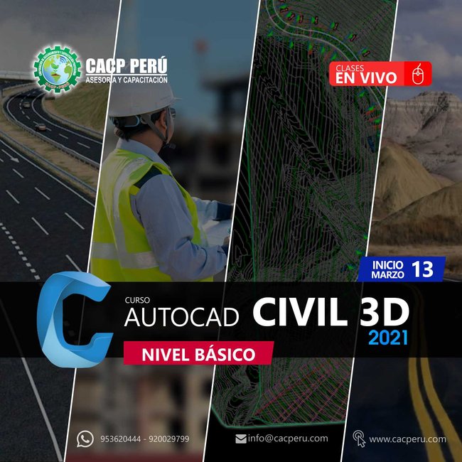 Autocad Civil 3D 2021 - Nivel Básico. 2021 - 1