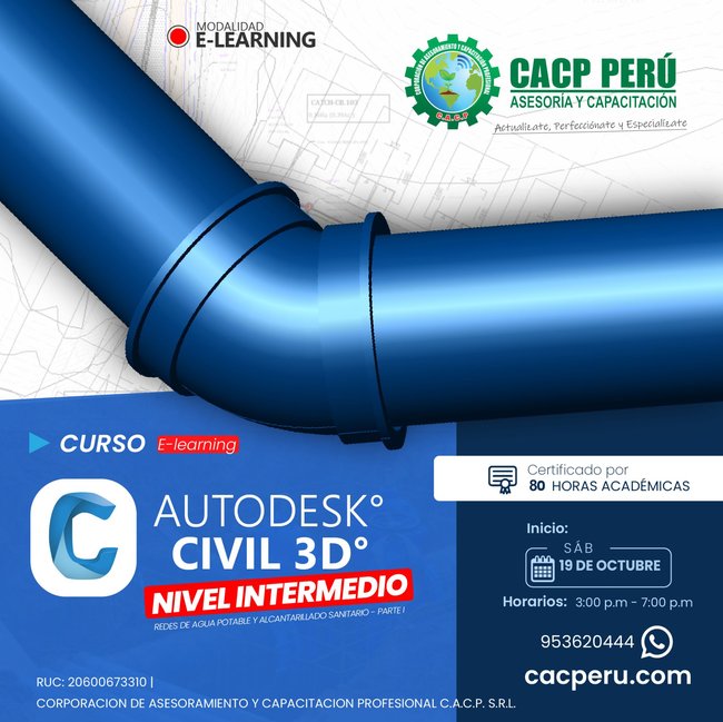 Autodesk Civil 3D 2024 - Nivel Intermedio 2024 - 2 E-Learning