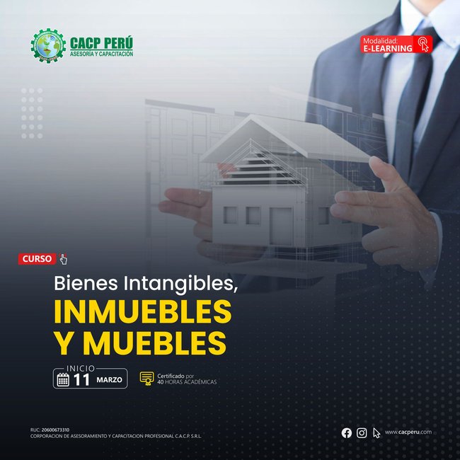 Bienes Intangibles, Inmuebles Y Muebles 2023 - 1 -E-Learning
