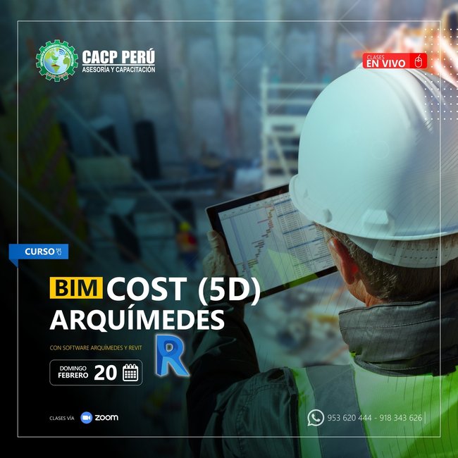 Bim Cost (5D) – Arquímedes. 2021 - 2
