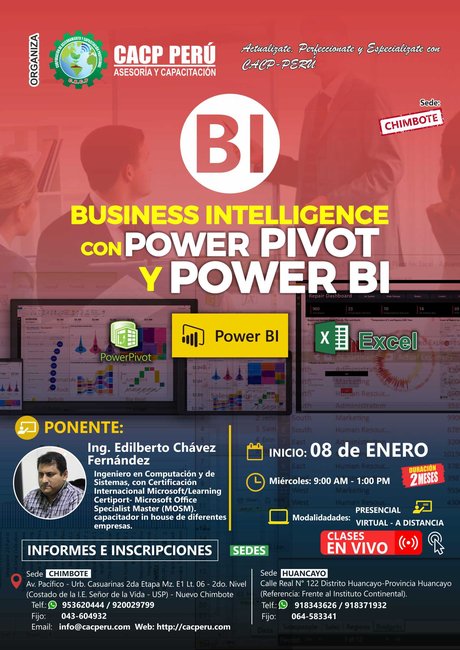 Business Intelligence Con Power Bi Y Power Pivot. 2020 - 1 - Chimbote