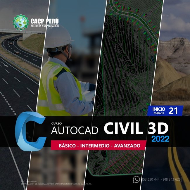 Civil 3D 2022 - Niveles Básico, Intermedio Y Avanzado. 2022 - 1