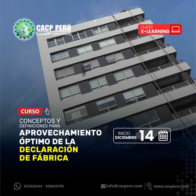 Conceptos Y Definiciones Para Aprovechamiento Optimo De La Declaracion De Fabrica 2024 - 2 E-Learning