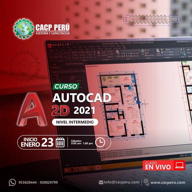 Autocad 2D 2021 Nivel Intermedio - 2020 - 2