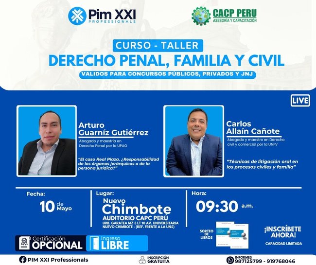 Derecho Pena, Familia Y Civil. 2025 - 1