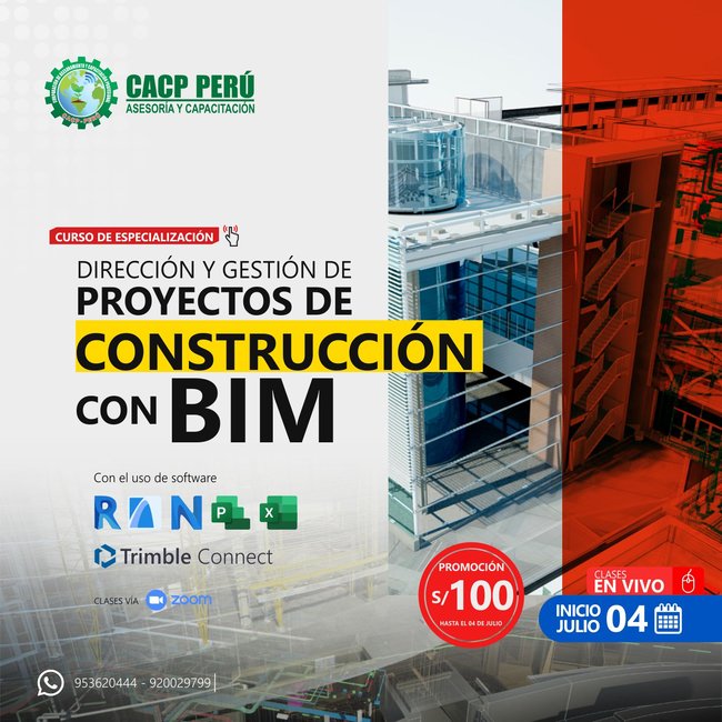 Dirección Y Gestión De Proyectos De Construcción Con Bim. 2021 - 1
