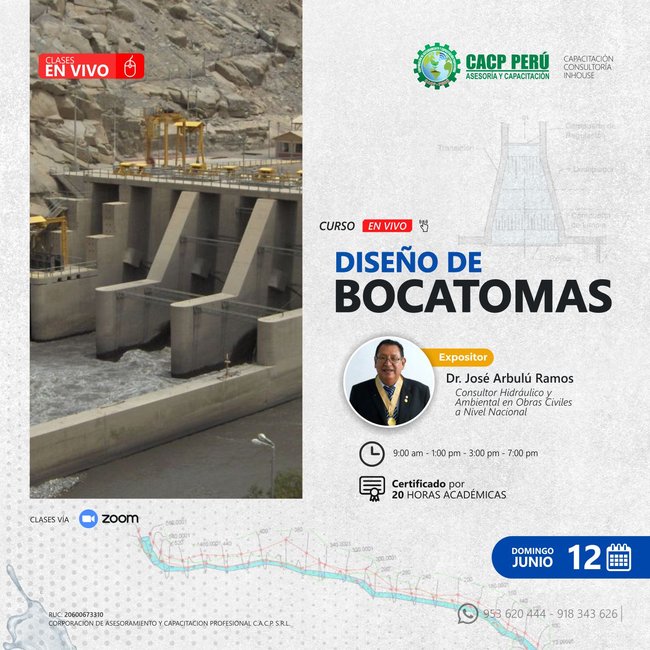 Diseño De Bocatomas. 2022 - 1