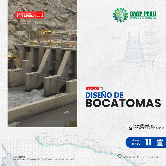 Diseño De Bocatomas 2023 - 2.2 E-Learning