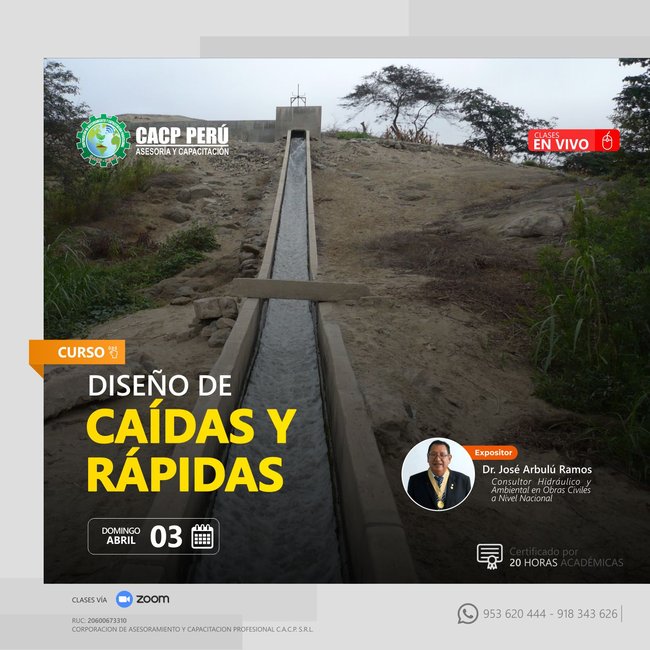 Diseño De Caídas Y Rápidas. 2022 - 1