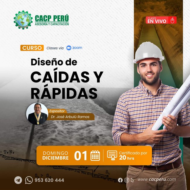 Diseño De Caídas Y Rápidas 2024 - 2