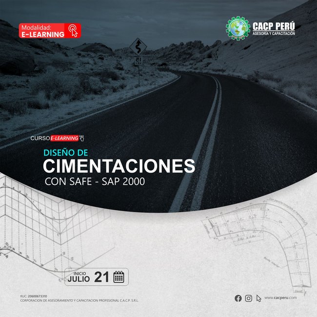 Diseño De Cimentaciones Con Safe- Sap 2000 2024 - 2 E-Learning