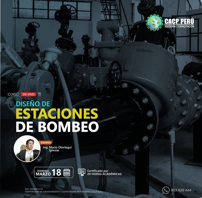 Diseño De Estaciones De Bombeo. 2023 - 1