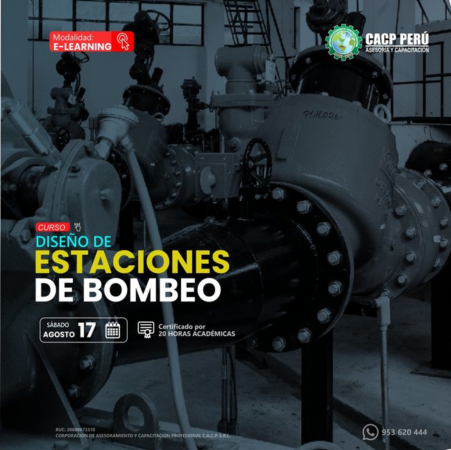 Diseño De Estaciones De Bombeo 2024 - 2 E-Learning