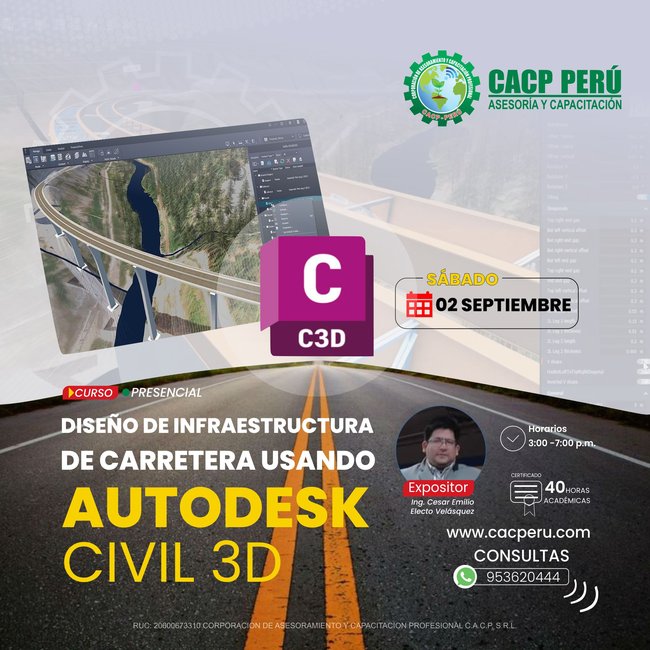 Diseño De Infraestructura De Carretera Usando Autodesk Civil 3D 2023 - 1
