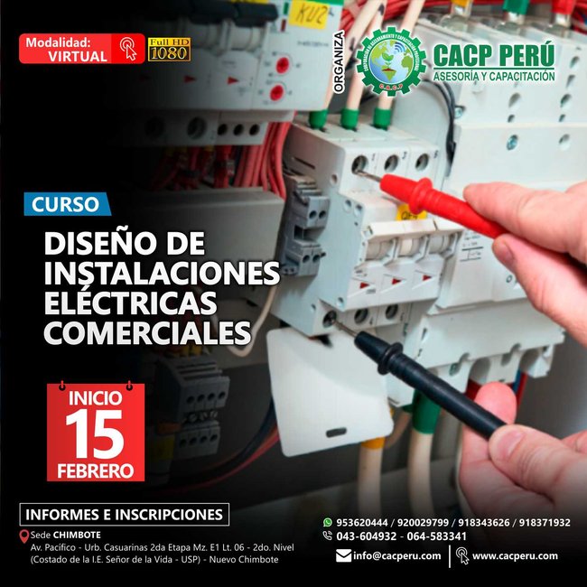 Diseño De Instalaciones Eléctricas Comerciales. 2019 - 2
