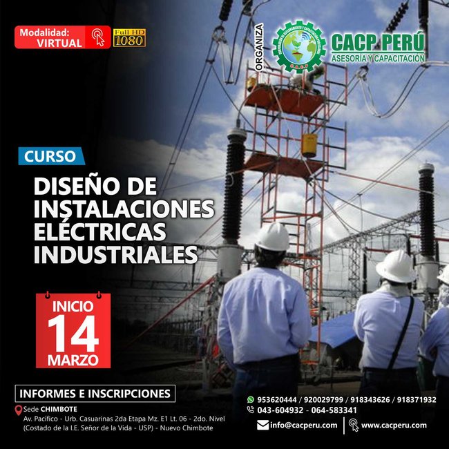 Diseño De Instalaciones Eléctricas Industriales. 2019 - 2