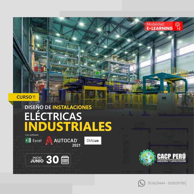 Diseño De Instalaciones Eléctricas Industriales. 2024 - 1 E-Learning