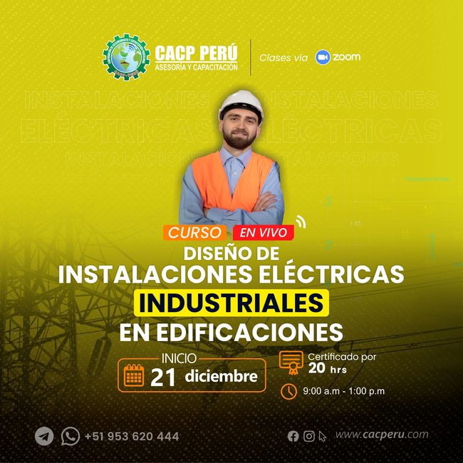 Diseño De Instalaciones Eléctricas Industriales En Edificaciones. 2024 - 2