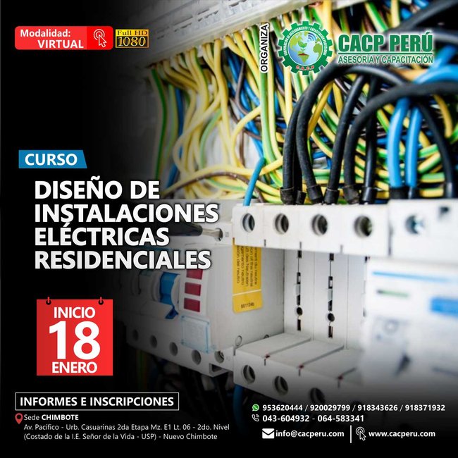 Diseño De Instalaciones Eléctricas Residenciales. 2019 - 2
