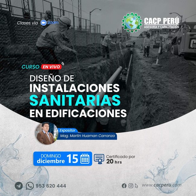 Diseño De Instalaciones Sanitarias En Edificaciones. 2024 - 2