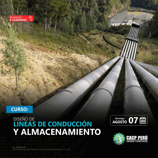 Diseño De Lineas De Conduccion Y Almacenamiento. 2022 - 2 - E-Learning