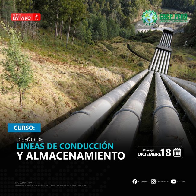 Diseño De Lineas De Conduccion Y Almacenamiento. 2023 - 1