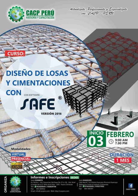 Diseño De Losas Y Cimentaciones Con Safe. 2018 - 2