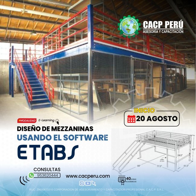 Diseño De Mezzaninas Usando El Software Etabs 2023 - 2 E-Learning