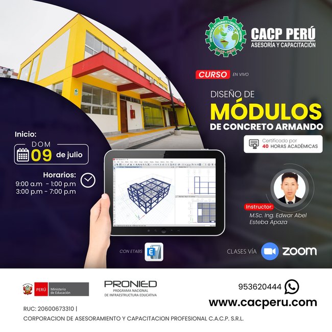 Diseño De Módulos De Concreto Armado 2023 - 2