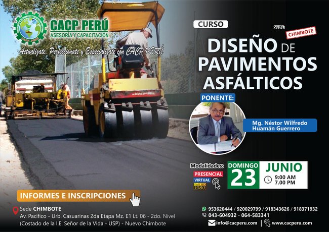 Diseño De Pavimentos Asfálticos. 2019 - 1