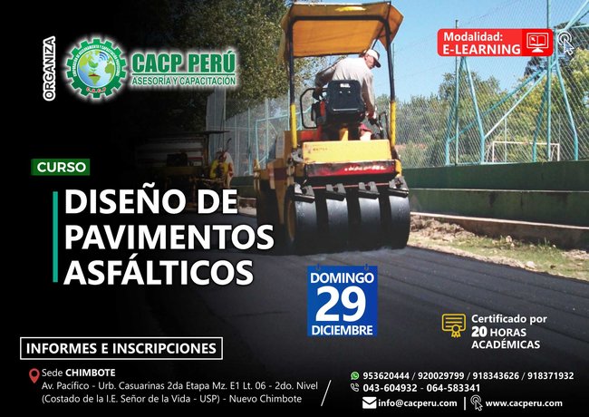 Diseño De Pavimentos Asfálticos. 2019 - 2
